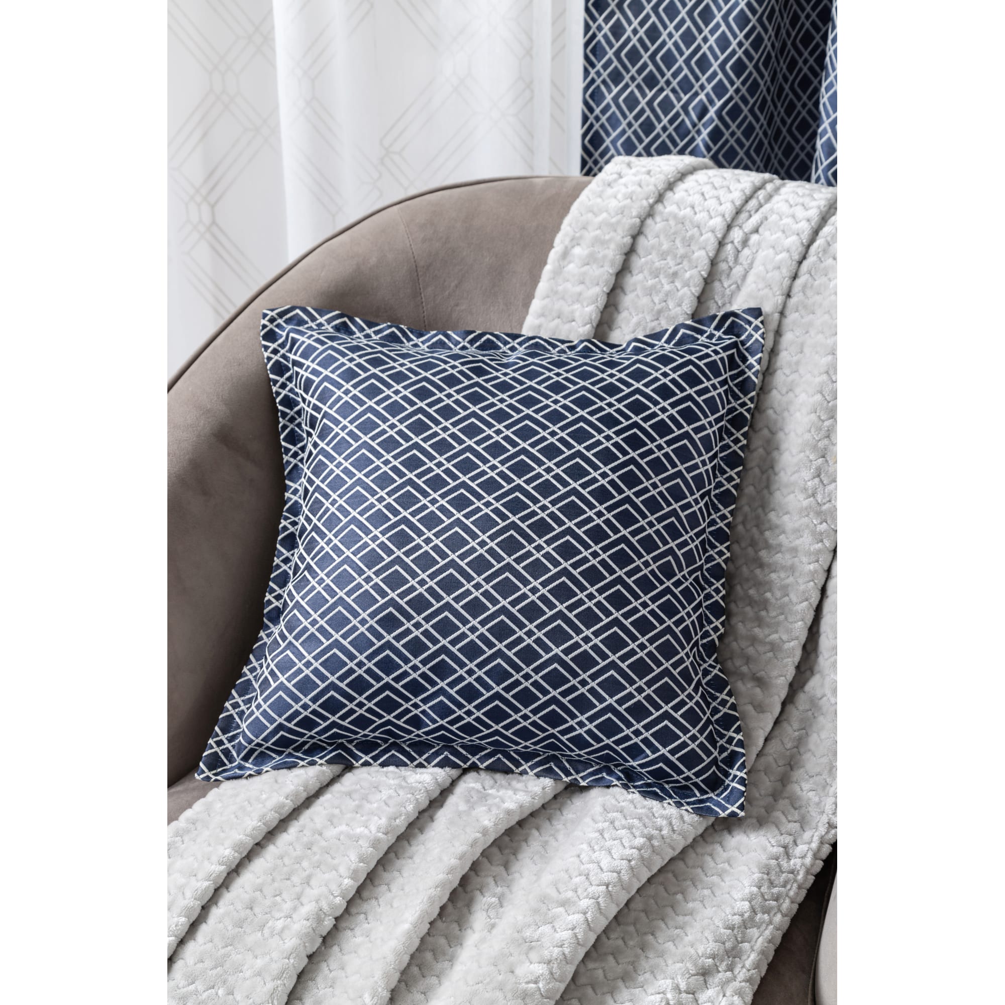 82305199 Подушка «Топлайн», 40x40 см, цвет синий Santreyd  - Вид №3