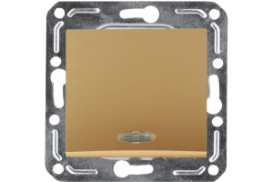 15590845 Бытовой выключатель с индикатором V01-16-V12-M Dorado, 10049 Volsten Magenta