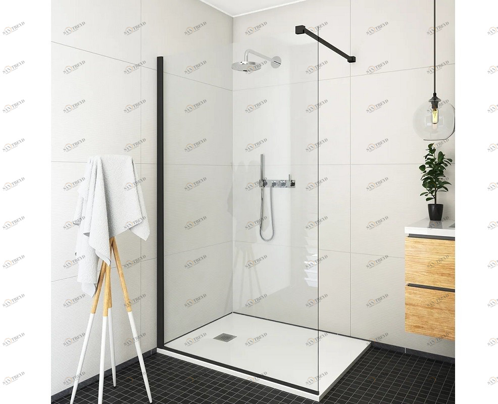 Душевая перегородка Walk In Terra ts open 01210 BLACK Словения Kolpa-San 
