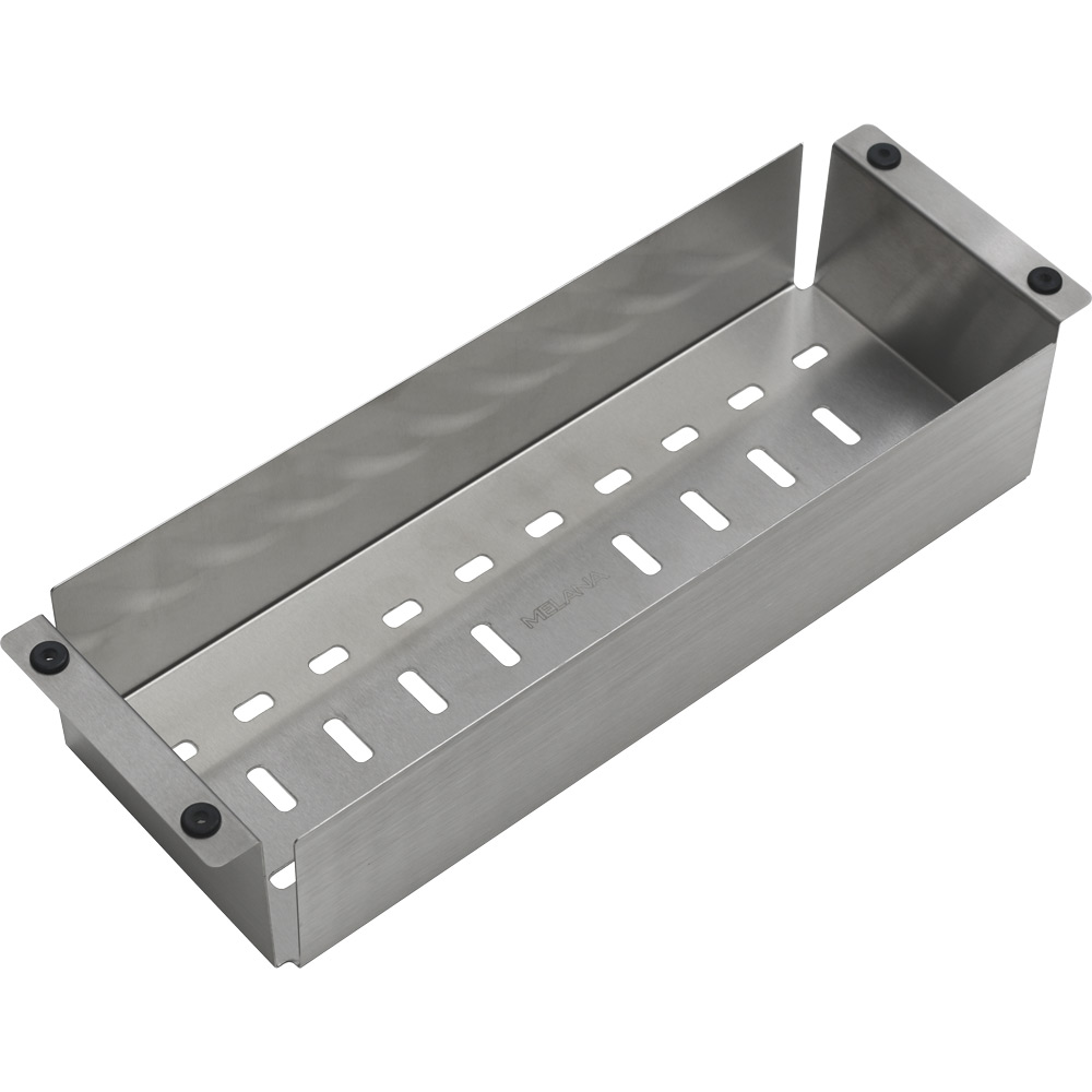 Мойка R5050H MELANA ProfLine 3,0/200 САТИН врезная квадратная в комплекте с коландером MLN-R5050H+коландер - Вид №2