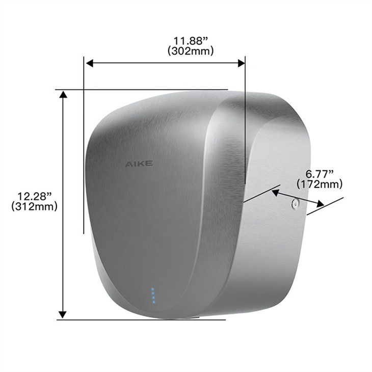 Электрические сушилки для рук AIKE AK2901_400  - Вид №6