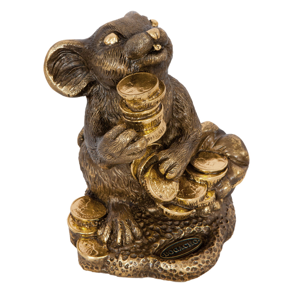 22637 Денежная Мышка 2020 Бронза BOGACHO 4627163961571