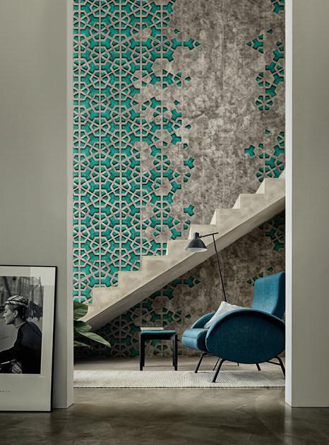 Wall&decò Обои с геометрическим эффектом стены Contemporary wallpaper 2015 sun-id-1357610 - Вид №8