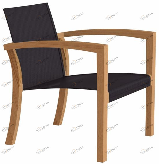 Royal Botania Садовое кресло из тика с подлокотниками Xqi Xqi 77 t