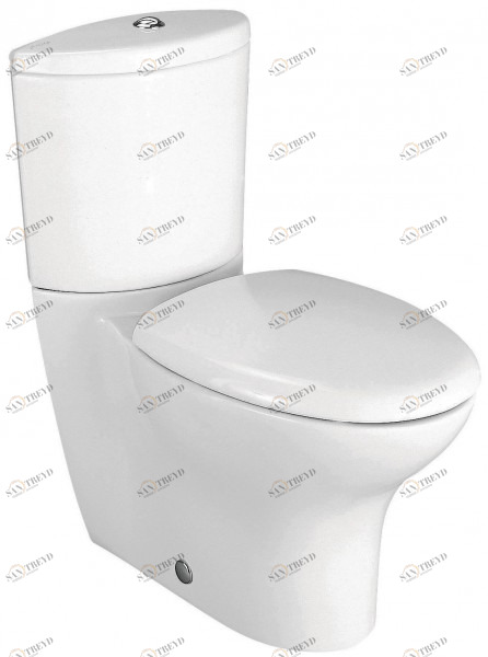 19077-00 Компакт унитаз с бачком Белый Jacobdelafon PRESQU'ILE Франция JACOB DELAFON