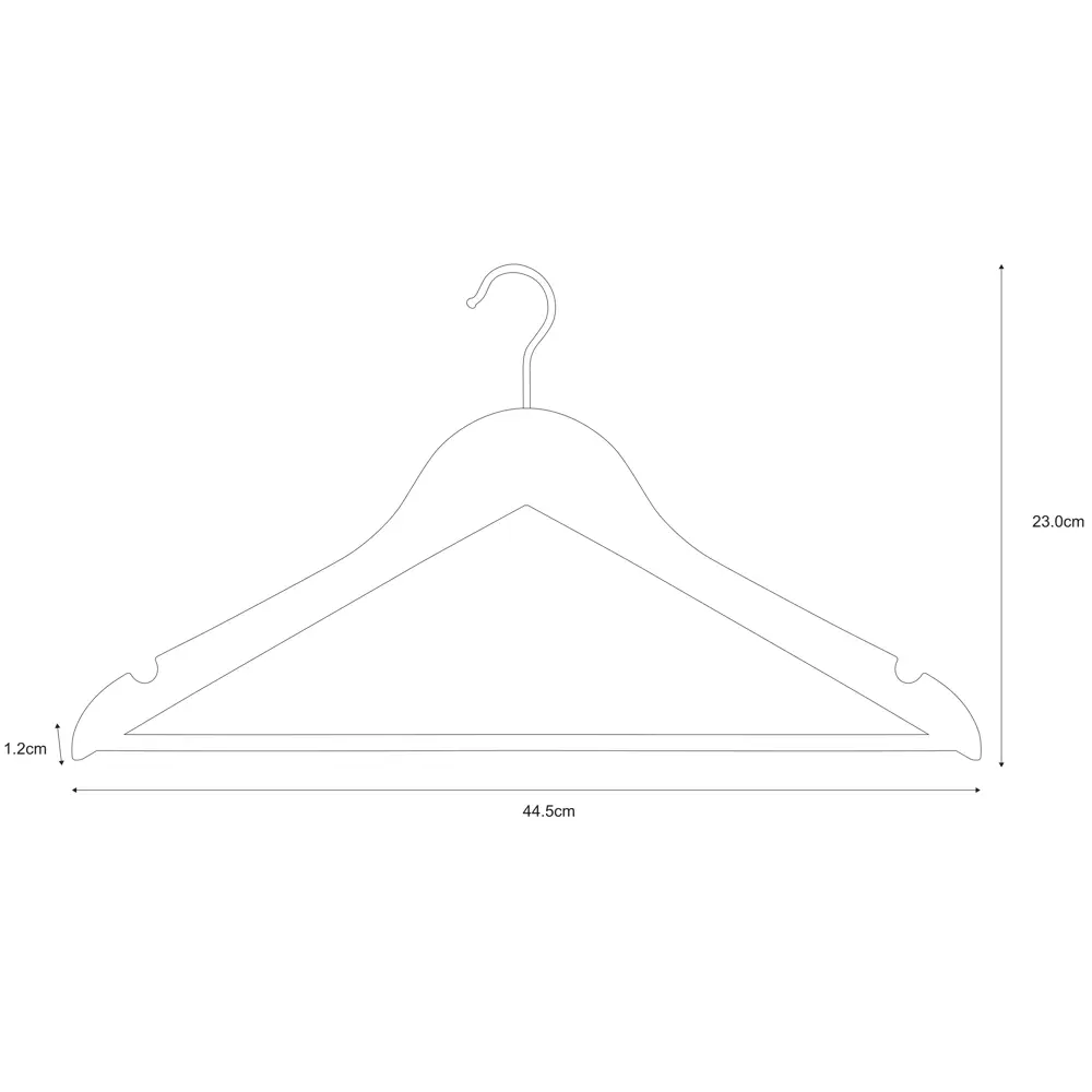 SPACEO Эвкалиптовые плечики с поворотной головкой, 4 шт 82680698 STLM-0033952 - Вид №11