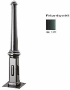 Lazzari Стационарный металлический столбик для столбика Marte Ar490