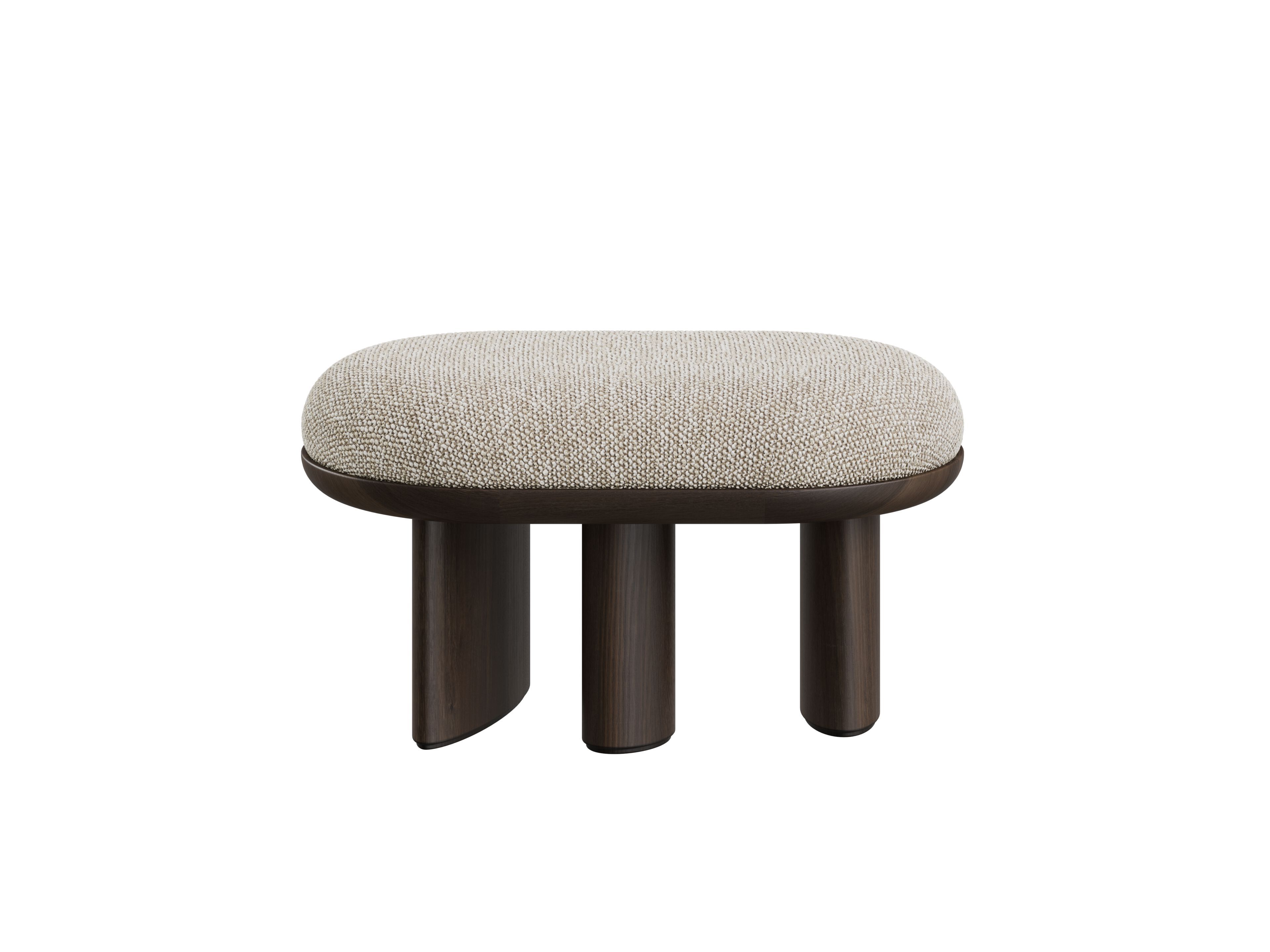 Низкий стул из бука с мягким сиденьем DÔME DECO Nova ' 25 ARCH-00029469 - Вид №4