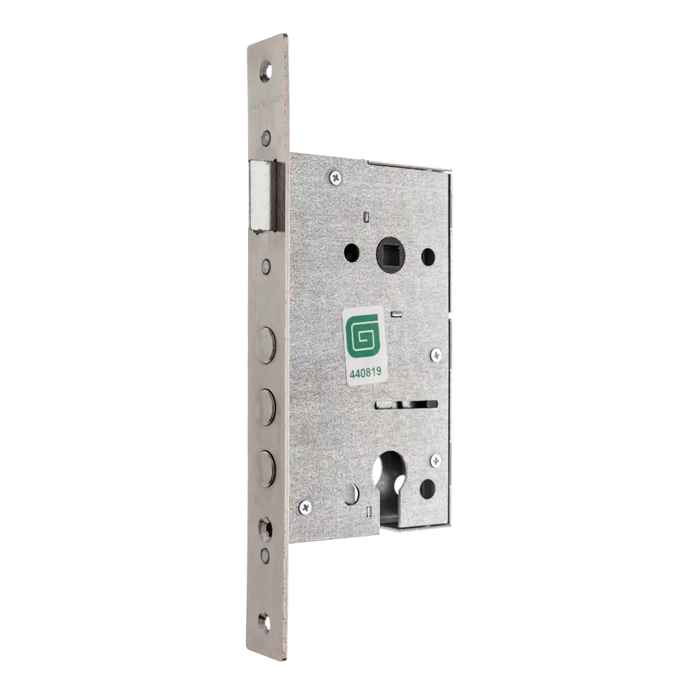 Врезной замок ГАРДИАН-1211 для входных дверей с хромированным покрытием 82391223 STLM-0026255 - Вид №1