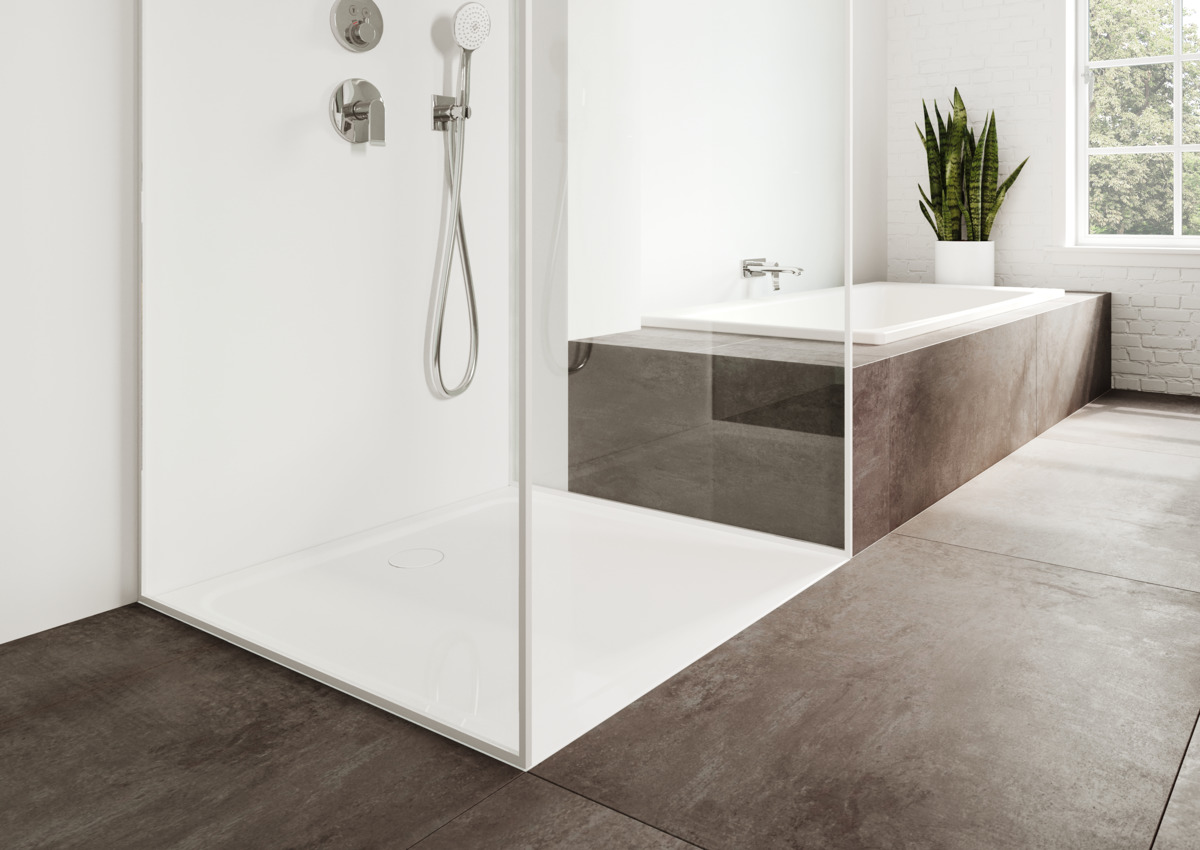 Душевой поддон KALDEWEI Сталь эмалированная 2256-5 270 теплый серый 85 2256-5270 - Вид №2