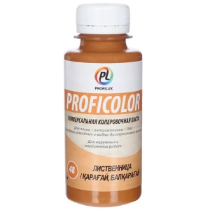 Колеровочная паста для дерева Profilux №33, 100 мл, цвет лиственница