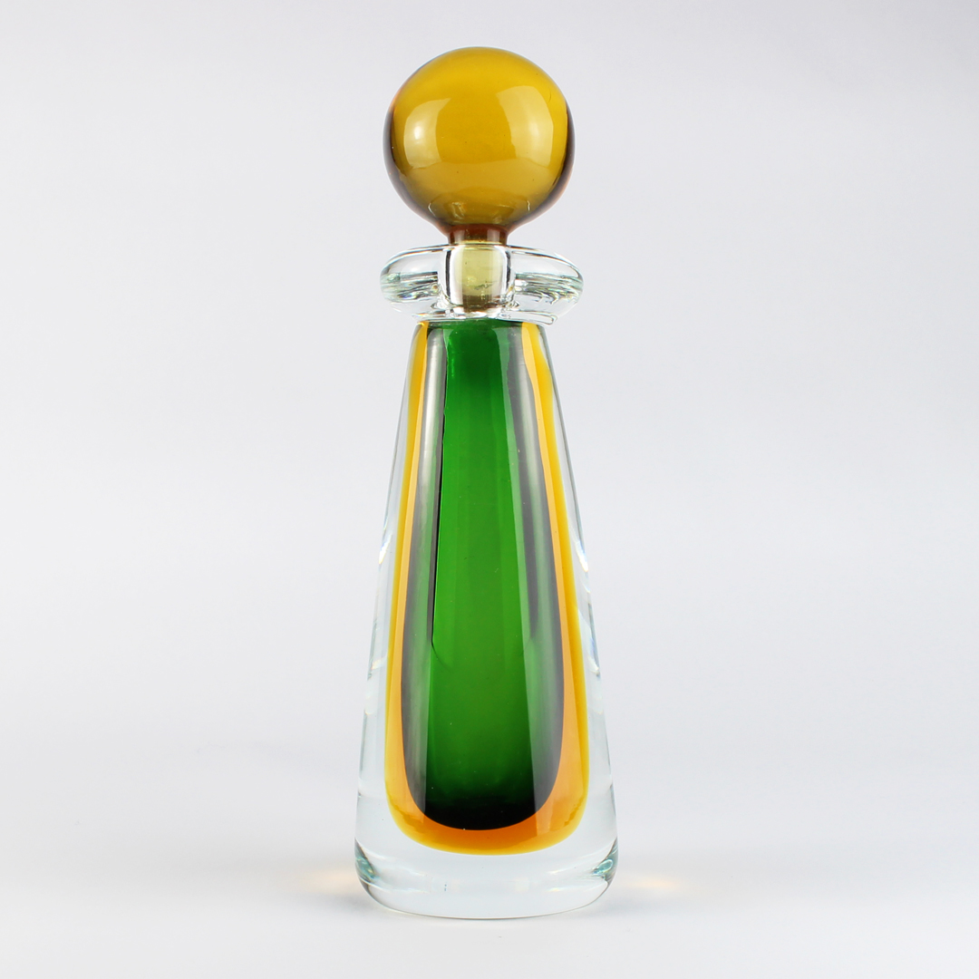 3094 ORIGINALMURANOGLASS Флакон Серенелла - соммерсо - Original Murano Glass OMG 6 см  - Вид №1