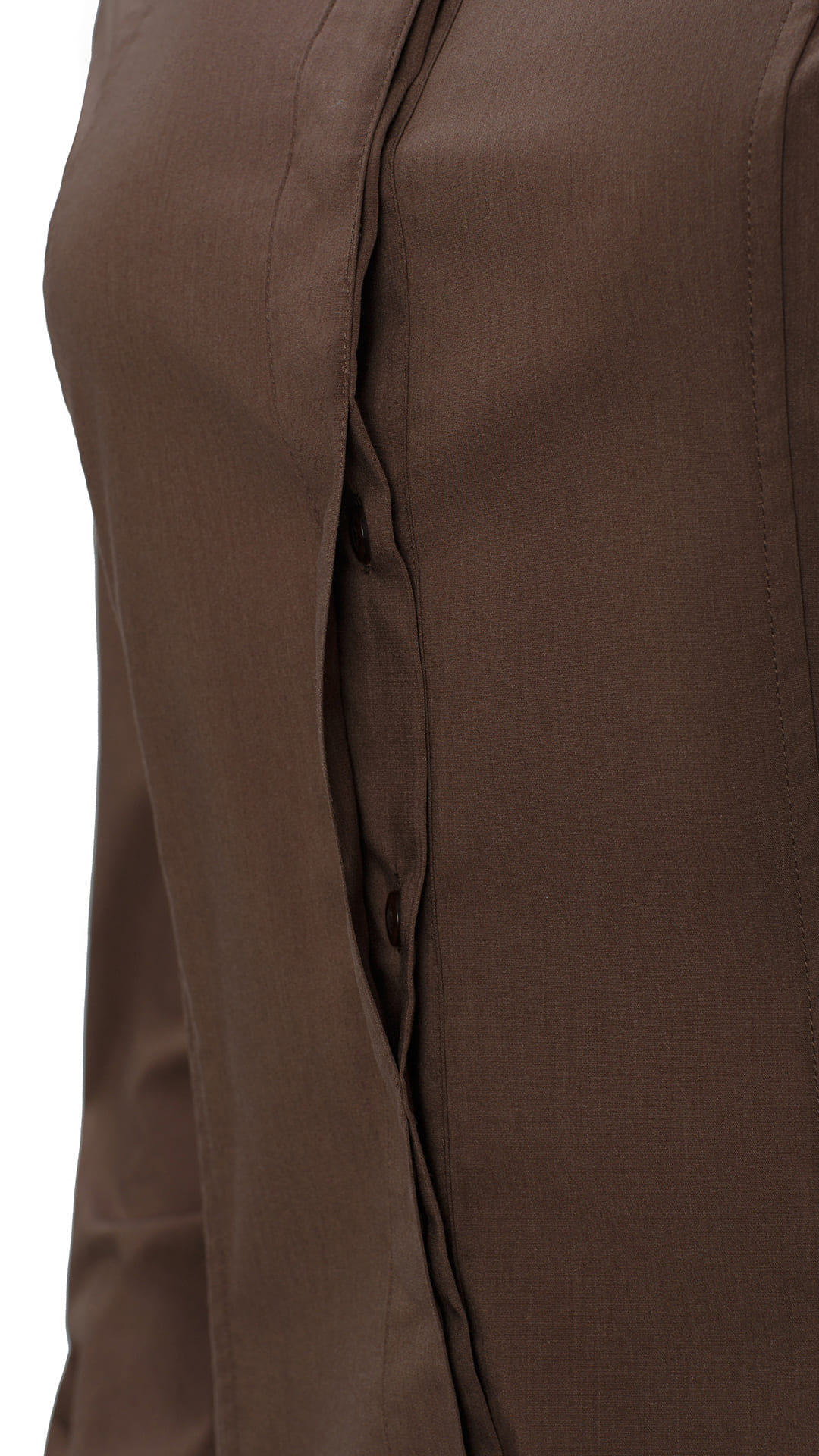 62514 Рубашка женская  chocolate El-Risto  Корпоративная одежда  размер 50 (XXL)  - Вид №3