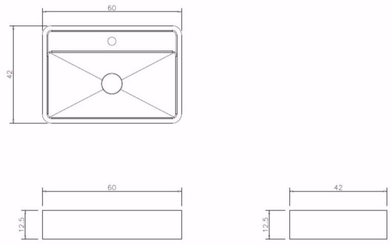 2510286 Накладная раковина на столешницу  овальная Vallvé  - Вид №2