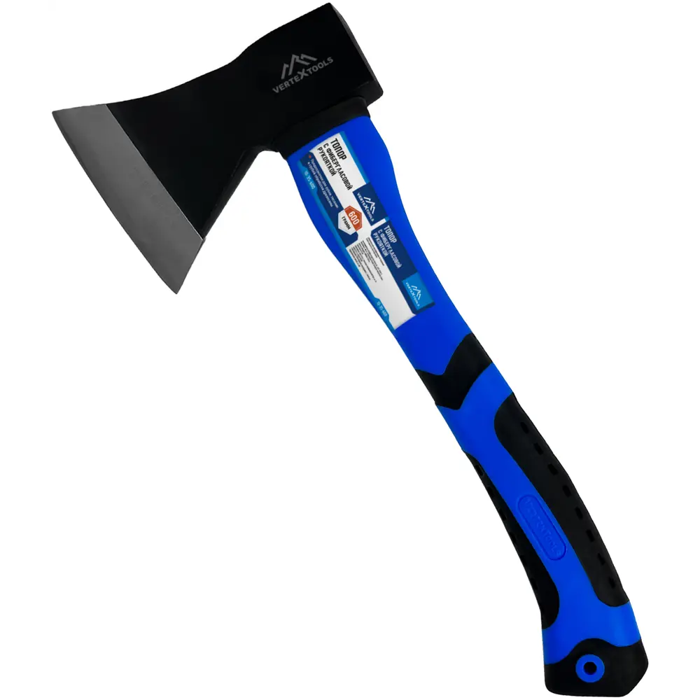 Топор VERTEXTOOLS с фиберглассовой рукояткой 600 г 89356911 STLM-1386491 - Вид №2