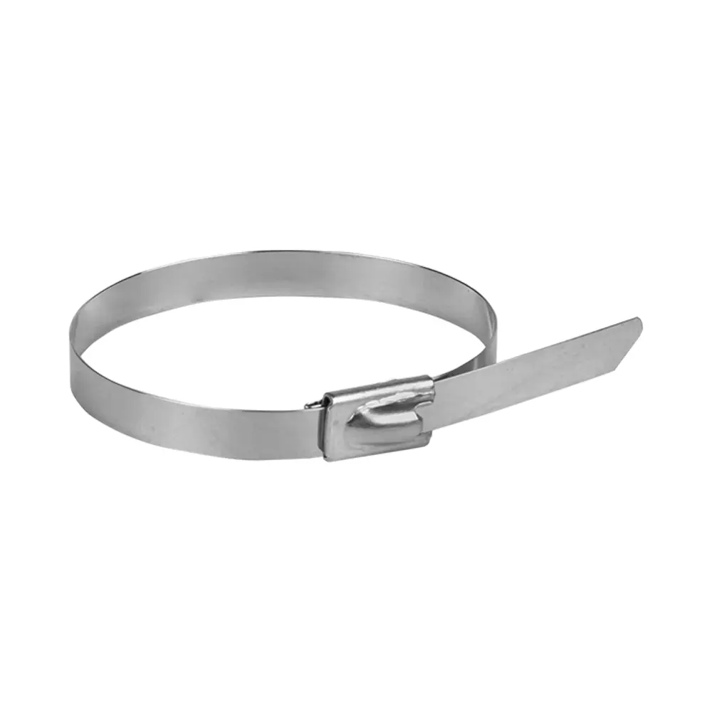 Хомут EKF AISI 304 для труб и кабелей, 10 шт, серый 87750520 STLM-1107454 - Вид №1