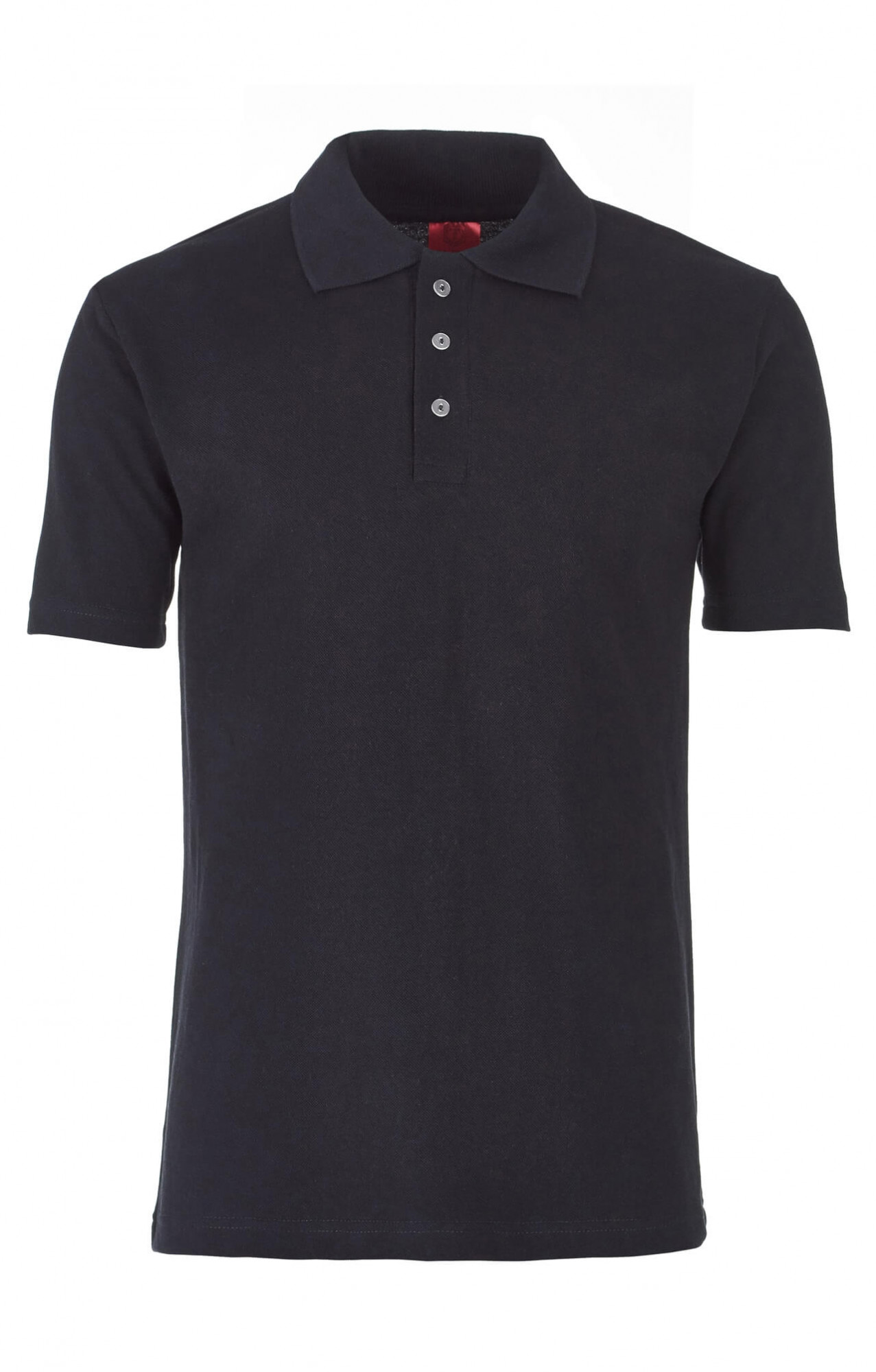 66344 Тенниска-поло черная  Одежда для салонов красоты  размер M (48) Спецодежда 