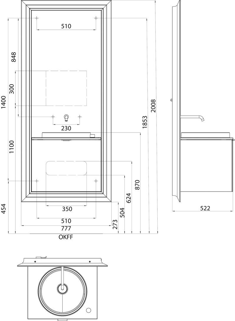 Emco Bad Тумба под умывальник с зеркалом Touch sun-id-1416551 - Вид №16