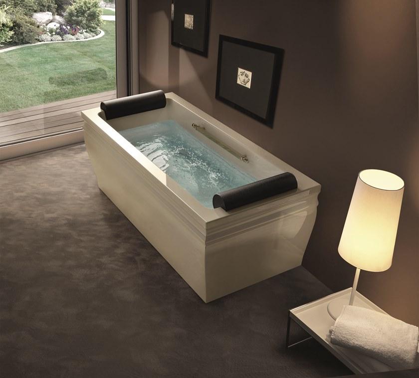 Gruppo Treesse Прямоугольная гидромассажная ванна с хромотерапией Vasche in stile classico sun-id-1429777 - Вид №1