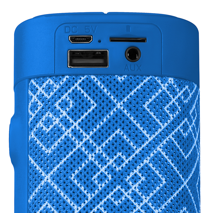 SV-018610 ps-115, синий, акустическая система (2.0, мощность 2x5 вт (rms), bluetooth, fm, usb, microsd, встроенный аккумулятор) Sven Santreyd  - Вид №4