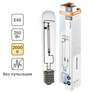 Лампа натриевая ДНАТ Osram NAV-T 250Вт E40