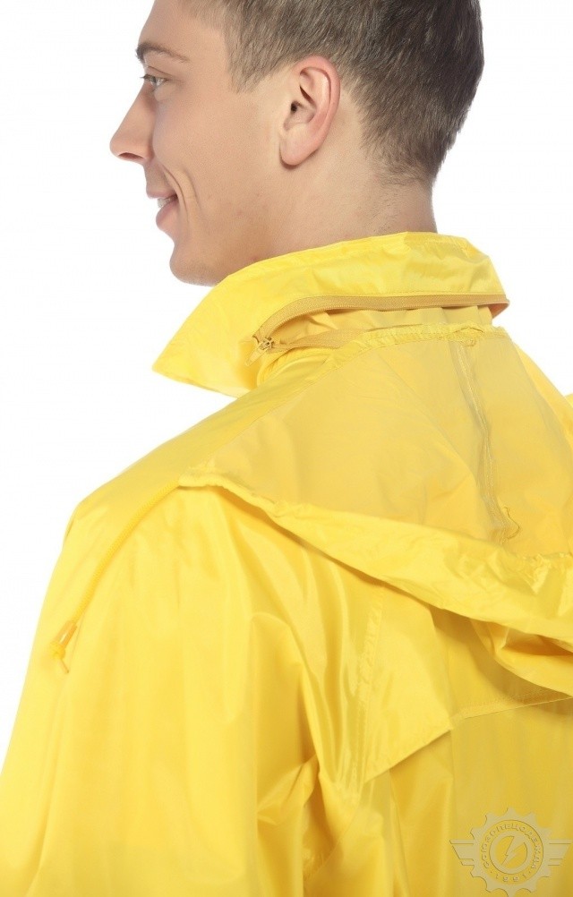 4957163 Плащ "Альбатрос ЛАЙТ" влагозащитный желтый  Непромокаемая спецодежда  размер XXXL  - Вид №11