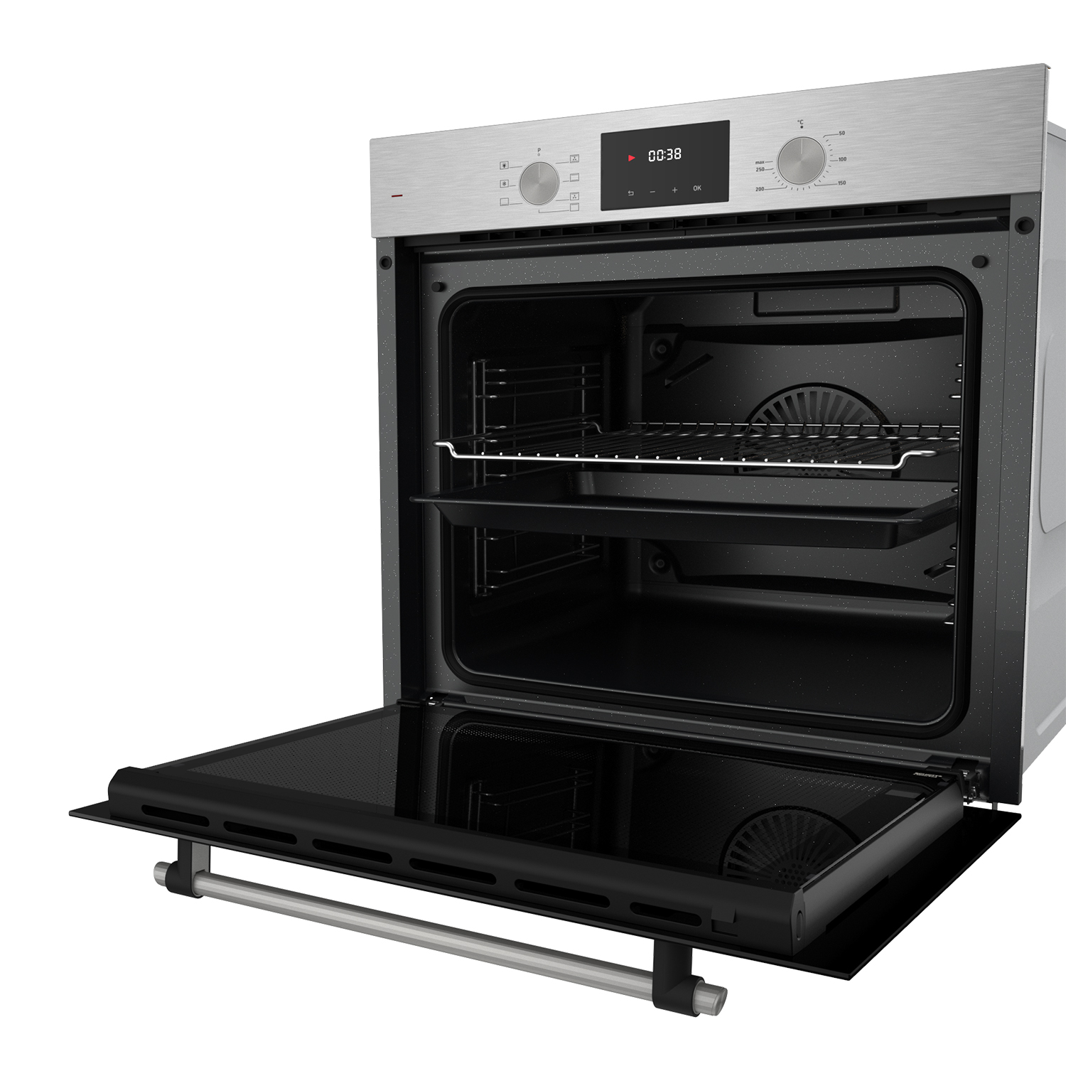 9242202 Электрический духовой шкаф LEX EDP 671 IX MAX серебристый STDN-0102642 - Вид №2