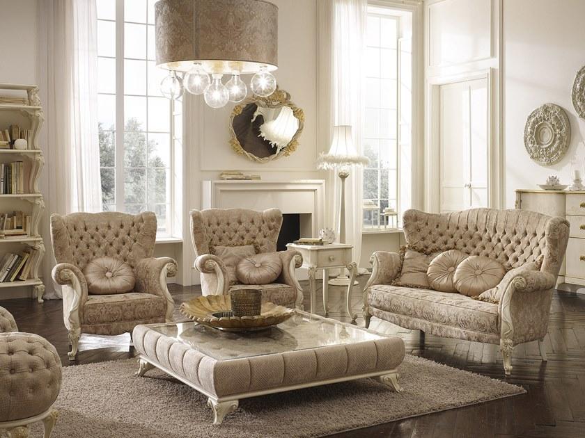 VOLPI Низкий квадратный журнальный столик Night & day 2132/-33 - Вид №2