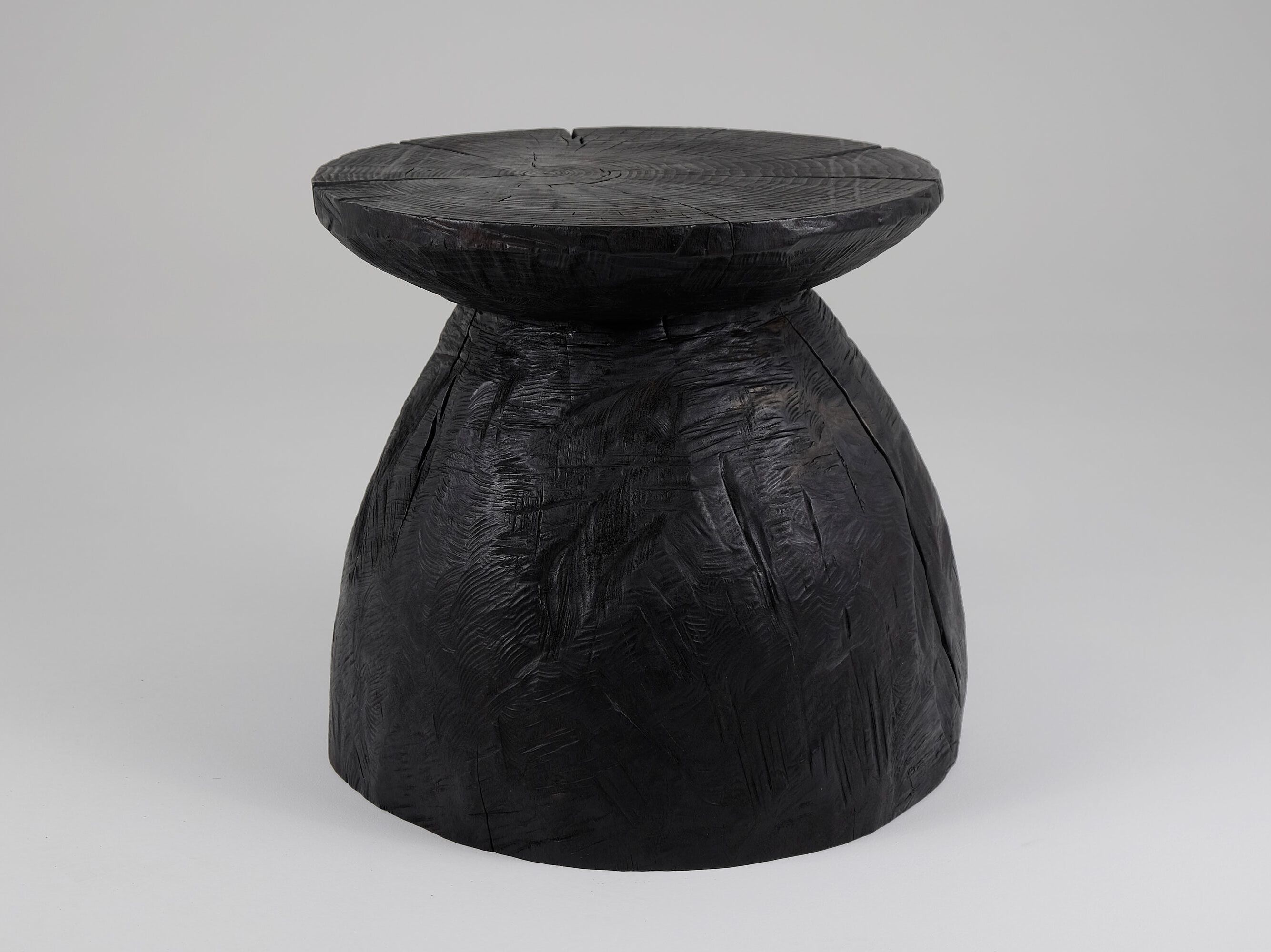 Круглый журнальный столик из дуба Logniture Jownik ARCH-00060525 - Вид №6