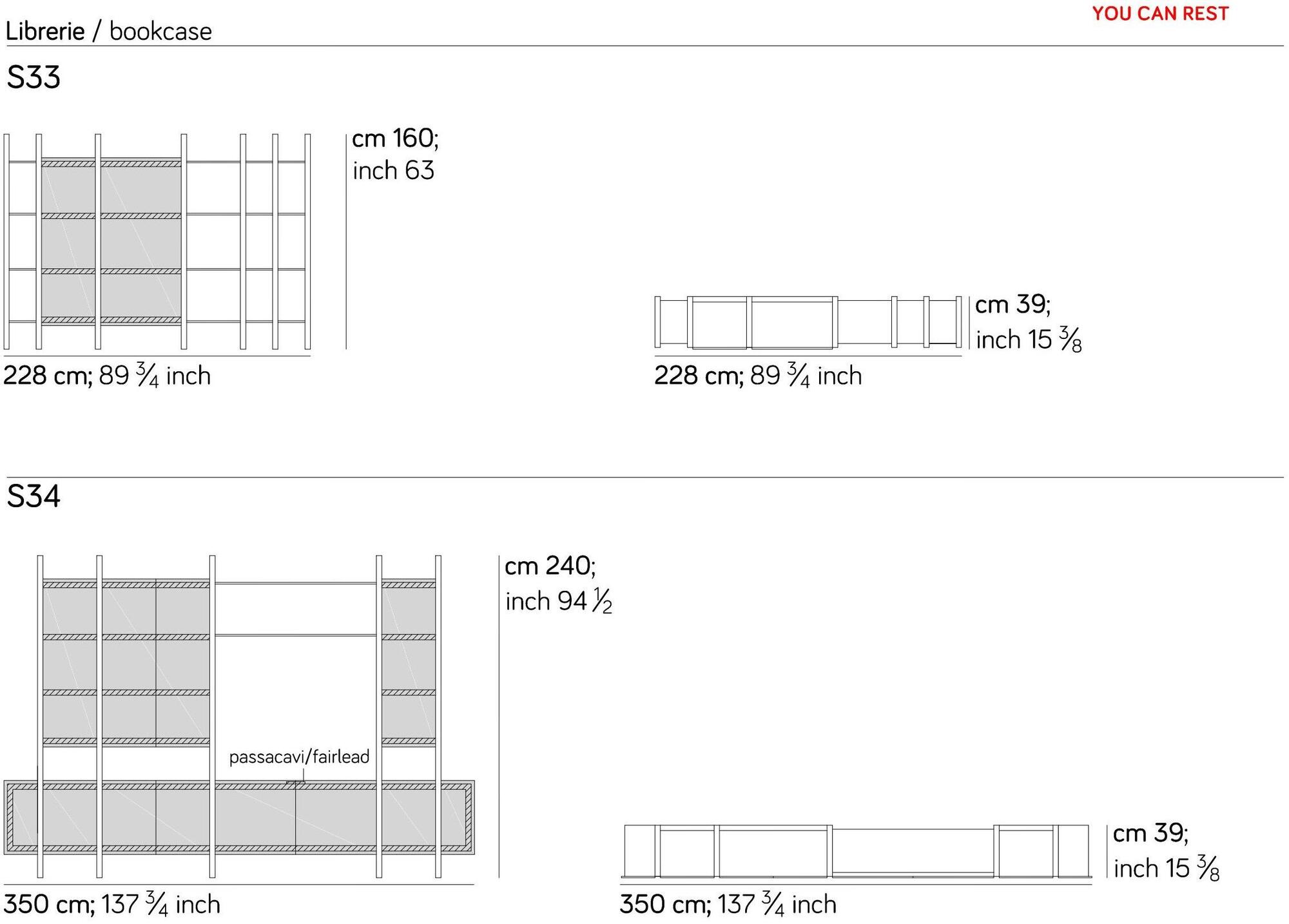 AMURA Модульный деревянный книжный шкаф Sistema parere 1 sun-id-1399829 - Вид №18