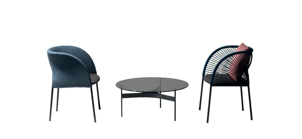 Мягкий стул с подлокотниками MOROSO Юми ARCH-00072948 - Вид №2