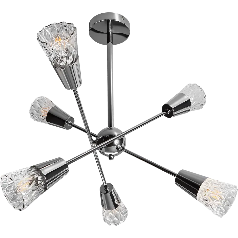 Люстра подвесная 541/6 6 ламп цвет хром Escada STLM-2046328 - Вид №2