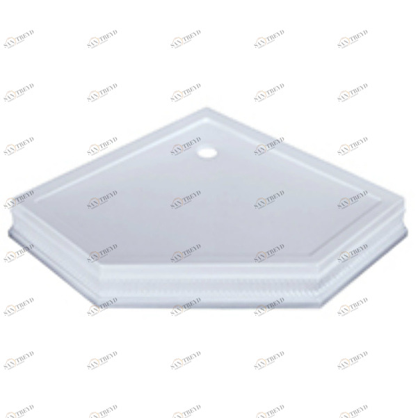 Поддон душевой MIGLIORE Diadema 24586, белый/хром sun-id-684588