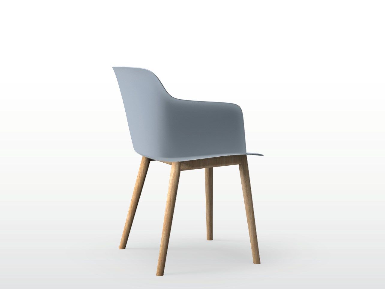 Стул с подлокотниками Quinti Sedute Deep Plastic ARCH-00121119 - Вид №1