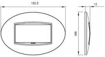 GEWISS Отделочная пластина из технополимера или кожи Serie civili sun-id-1448114 - Вид №4