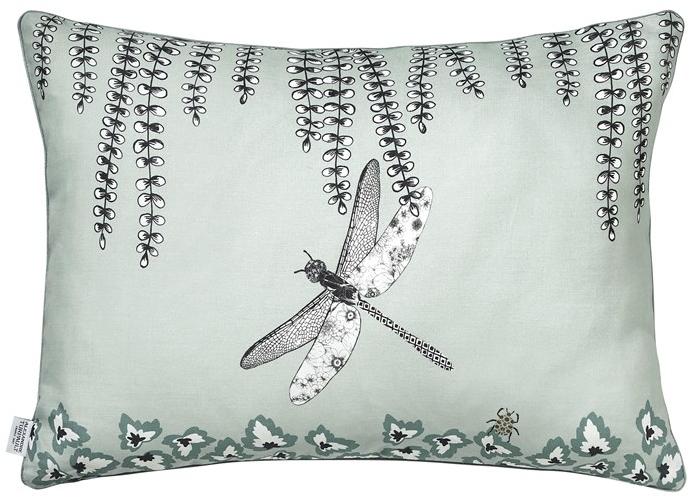 Alexandre Turpault Печатная льняная наволочка Mimetisme sun-id-1447892 - Вид №2