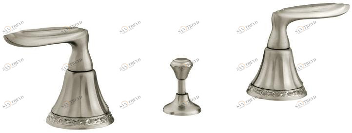 Bronces Mestre Смеситель для биде на 3 отверстия Adriatica 058022.000.62