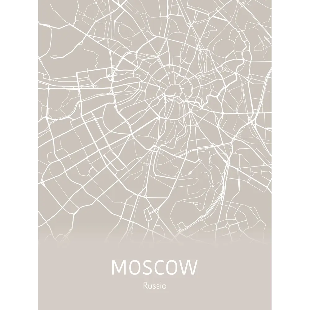 Постер Москва 30x40 см 89362899 STLM-2151082 АРТ ДИЗАЙН 