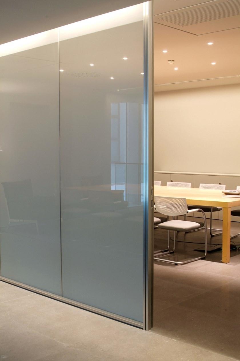 Elitable Стеклянная звуконепроницаемая сдвижная стена для офиса Unika sun-id-1362479 - Вид №11