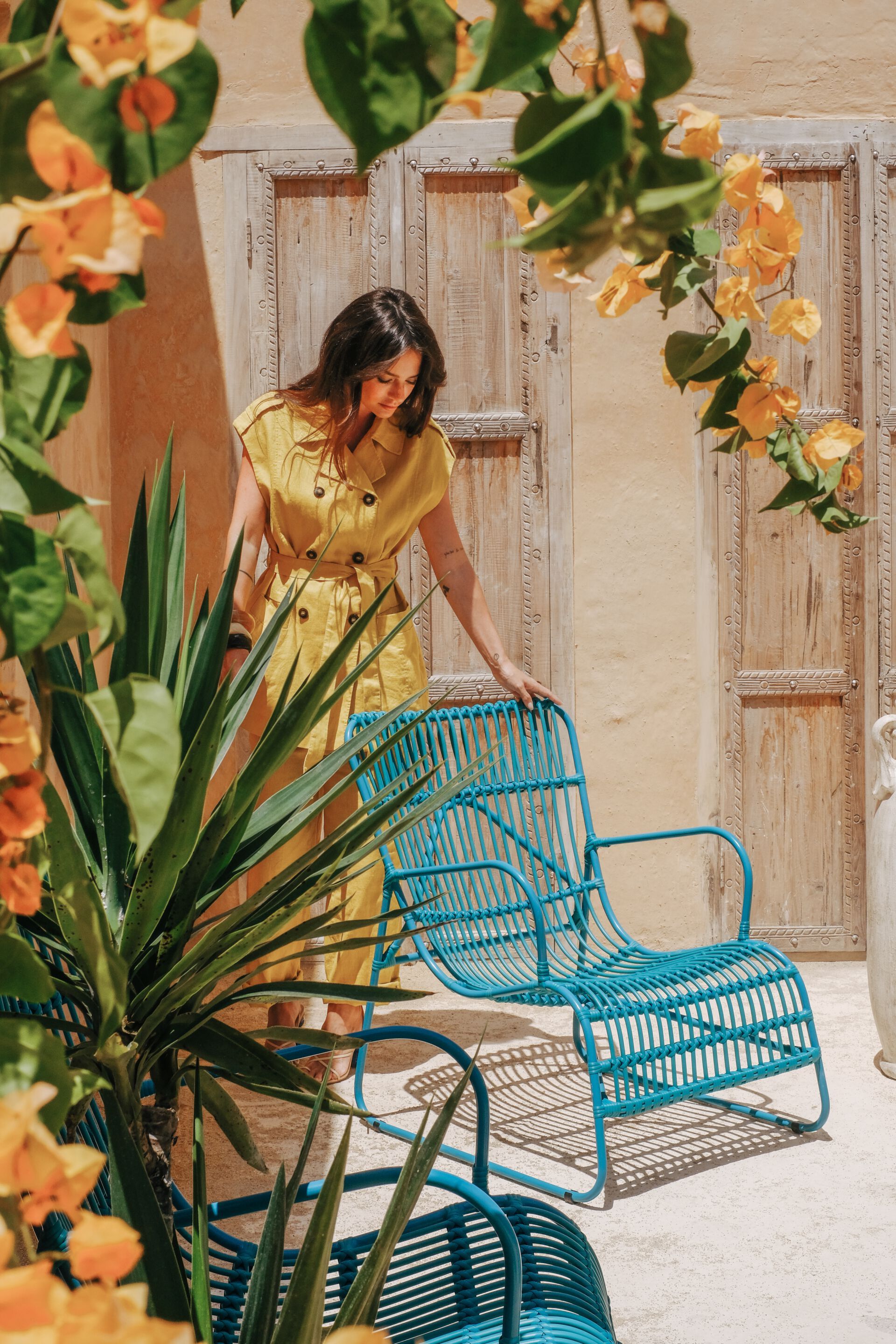 Алюминиевое садовое кресло с подлокотниками cbdesign Lucie ARCH-00016737 - Вид №5