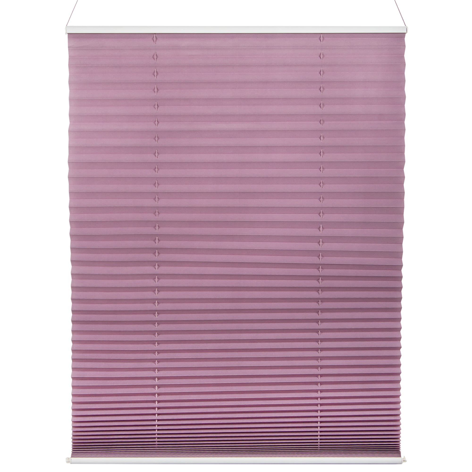 82057309 Штора плиссе «Плайн», 60х160 см, текстиль, цвет сиреневый Santreyd  - Вид №1