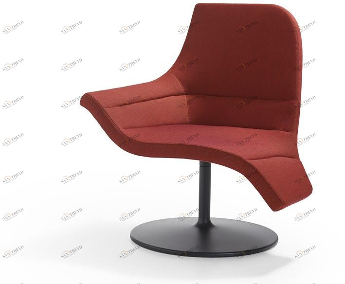 Artifort Вращающееся кресло из ткани sun-id-1475684