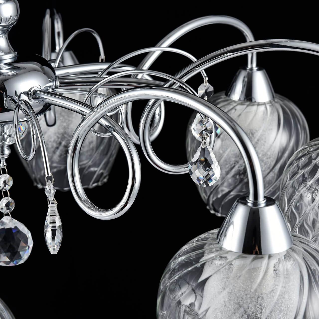 Потолочная люстра Freya Nora FR2663-PL-08-CH FREYA ДИЗАЙНЕРСКИЕ, NORA 183905 Хром  - Вид №3