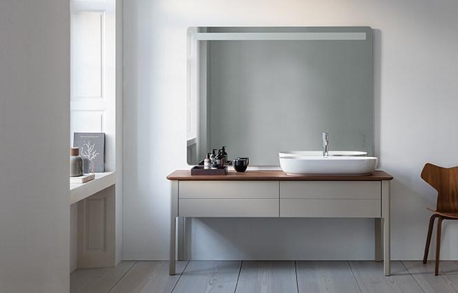 Duravit Лаковая тумба под умывальник с ящиками Luv sun-id-1397339 - Вид №3