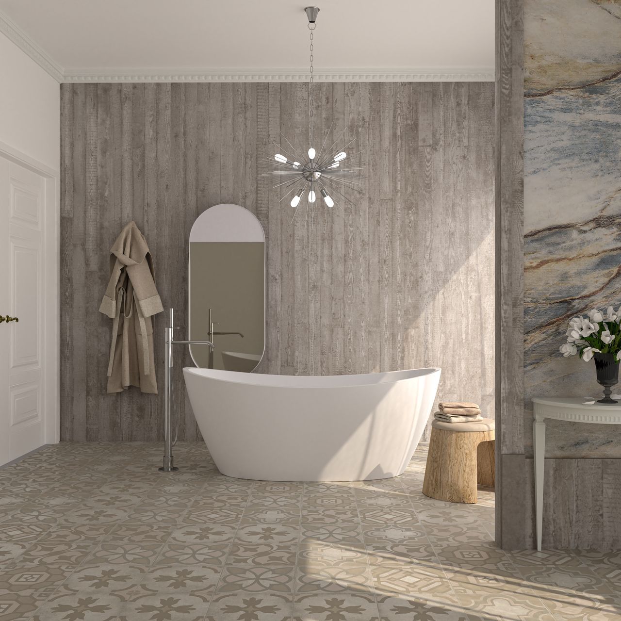 Акриловая овальная ванна Ercos RODI ARCH-00138260 - Вид №2