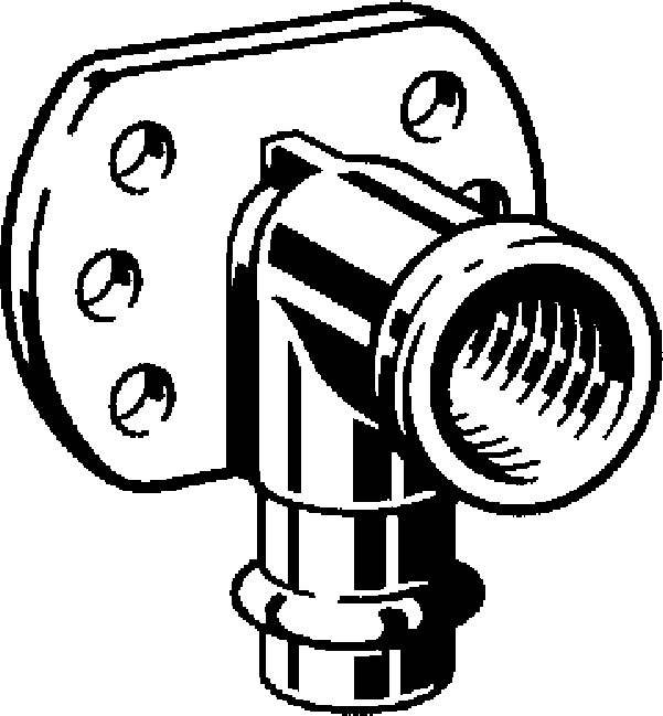 Viega Водорозетка Sanpress 2225.5 (335229) 335 229 - Вид №1