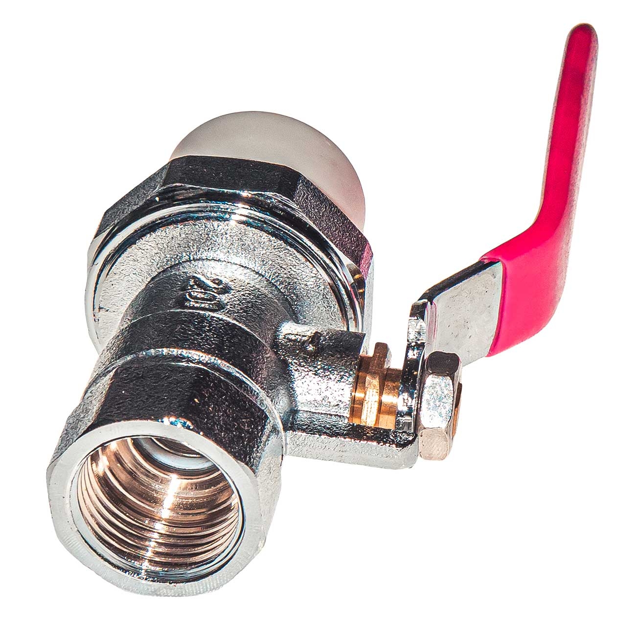 30401 Кран шаровой латунный под PPR 20x1/2 внутренняя резьба с полусгоном LAB.Space  - Вид №3