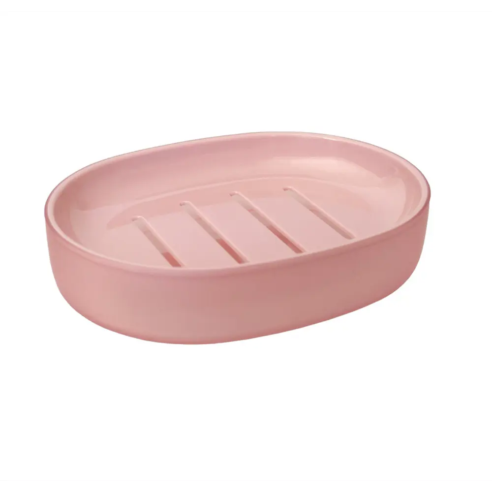 Мыльница Zenfort Rose пластик цвет розовый STLM-2089989