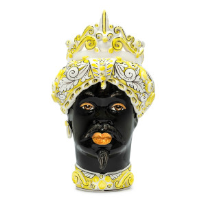 200657-20 ABHIKA ВАЗА МУЖСКАЯ МУЖСКАЯ СРЕДНЯЯ YELLOW