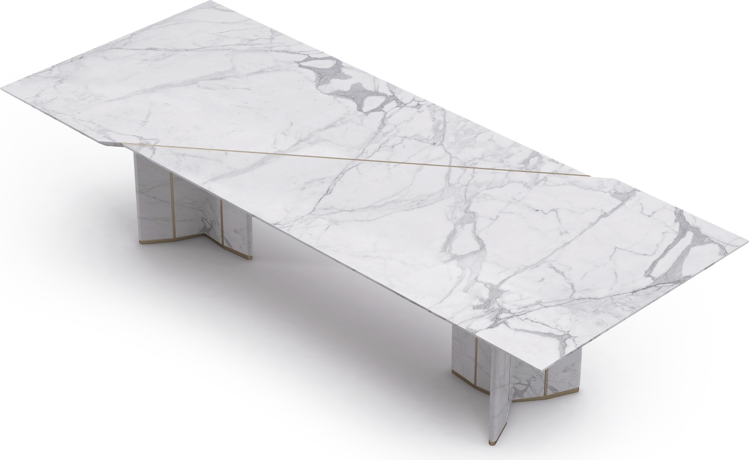 Прямоугольный обеденный стол LUXXU Algerone 350